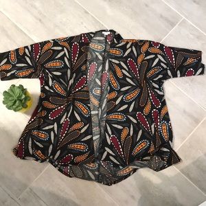 LuLaRoe floral kimono